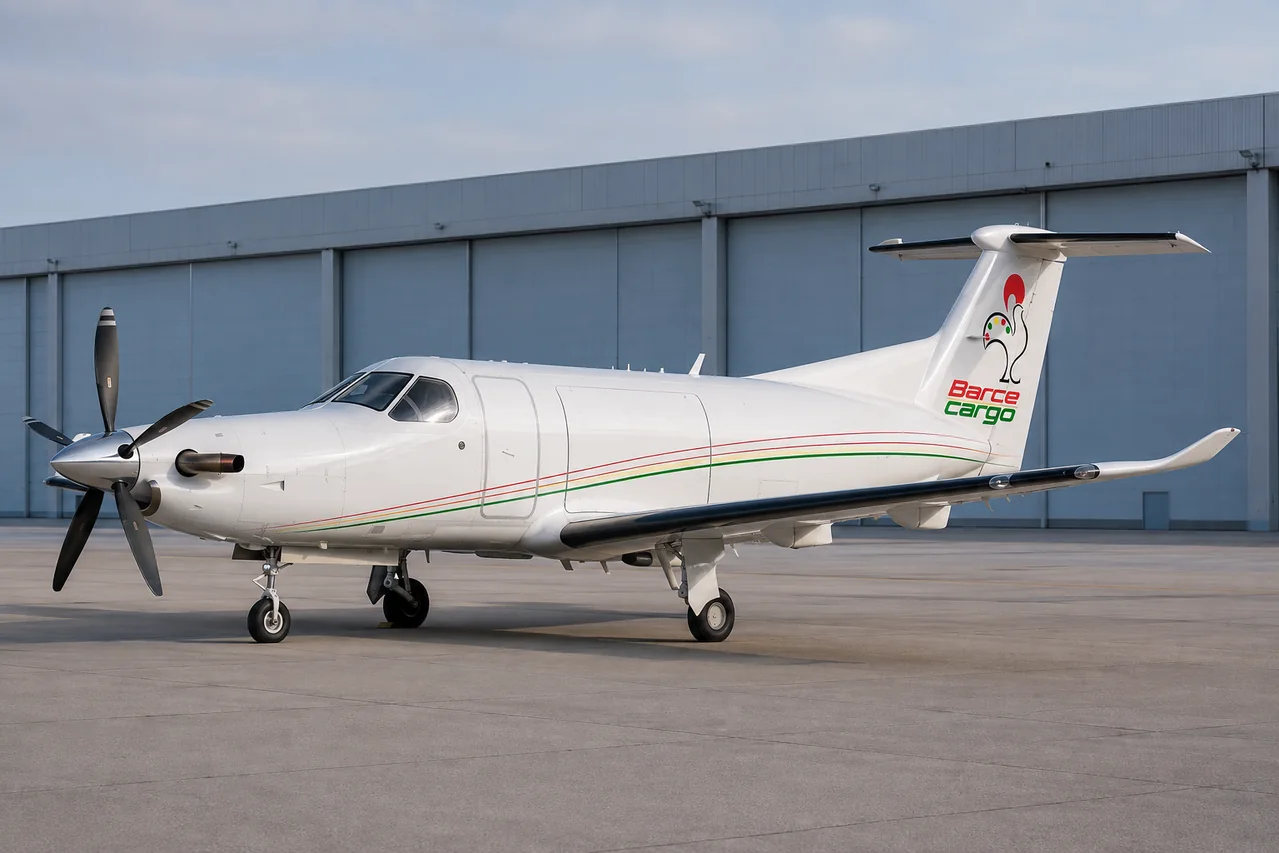 Pilatus PC-12 · BarcelCargo